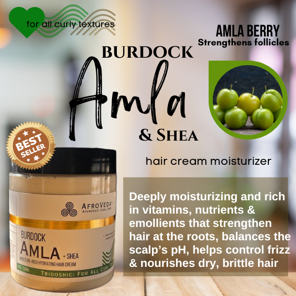 Burdock Amla + Shea Hair Cream Moisturizer 💚