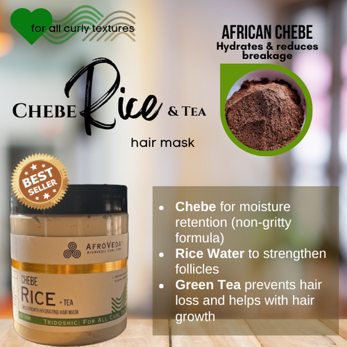 Chébé Rice + Tea Hydrating Hair Mask