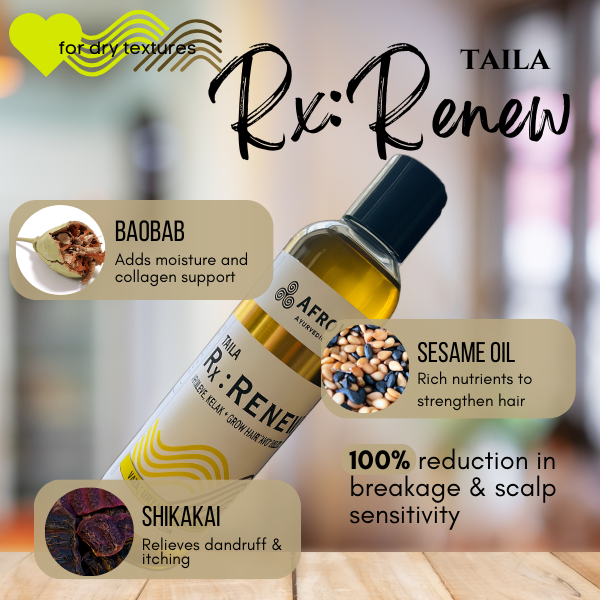 Taila Rx:RENEW Hair + Scalp Elixir 💛