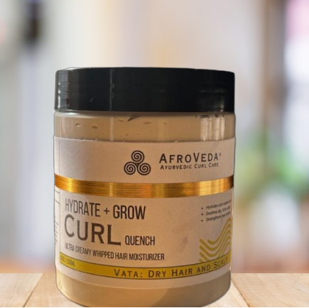 Curl Quench Hydrate + Grow Hair Cream Moisturizer